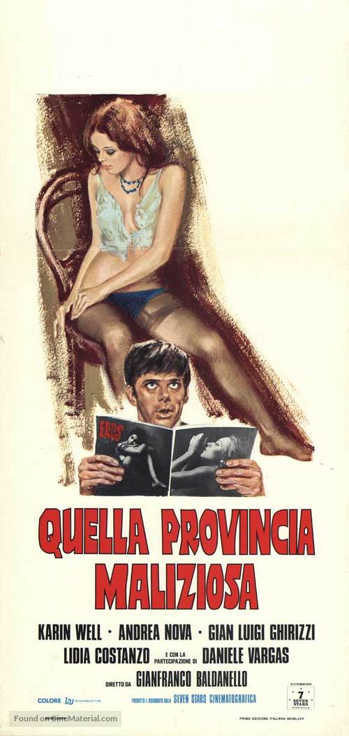 Quella provincia maliziosa - Italian Movie Poster