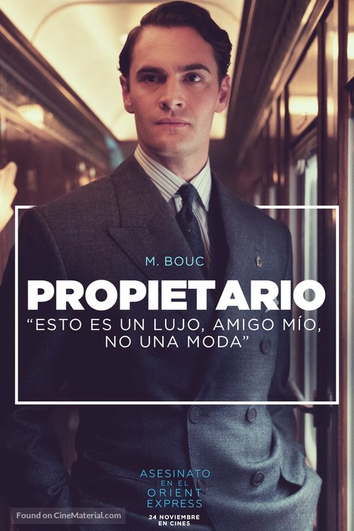 Murder on the Orient Express - Spanish Movie Poster