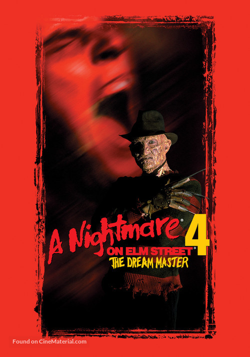 A Nightmare on Elm Street 4: The Dream Master - British DVD movie cover