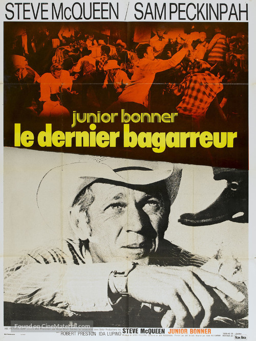 Junior Bonner - French Movie Poster