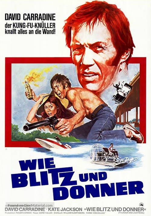 Thunder and Lightning - German Movie Poster