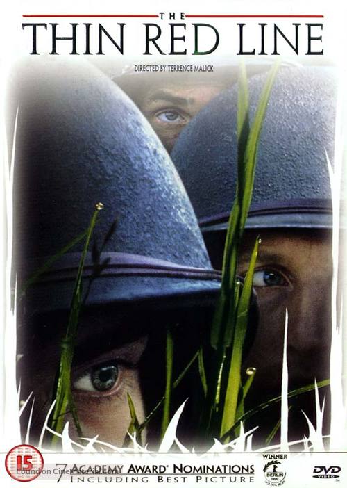 The Thin Red Line - British Movie Cover