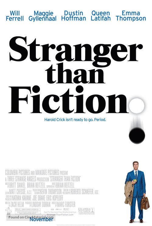 Stranger Than Fiction - Movie Poster