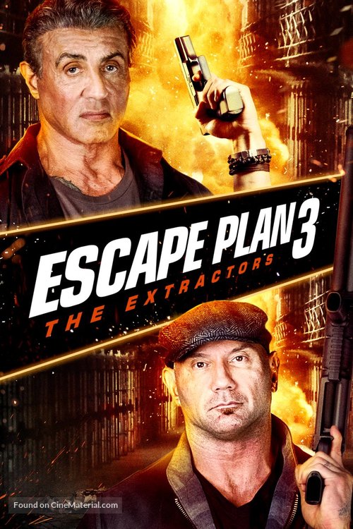 Escape Plan: The Extractors - Dutch Movie Cover