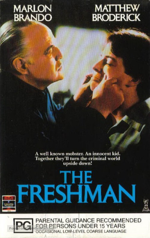 The Freshman - Australian VHS movie cover
