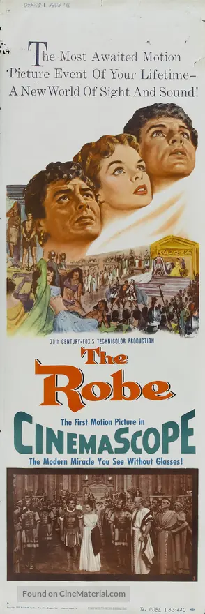The Robe (1953) movie poster