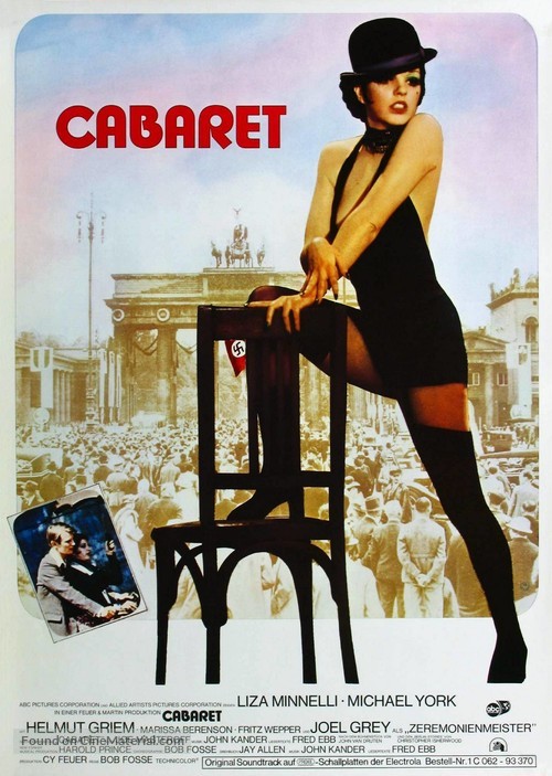 Cabaret - German Movie Poster