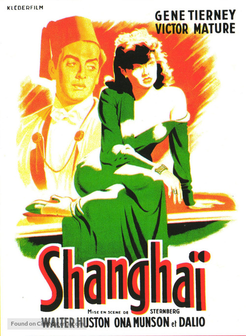 The Shanghai Gesture - French Movie Poster