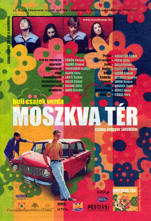 Moszkva t&eacute;r - Hungarian Movie Poster