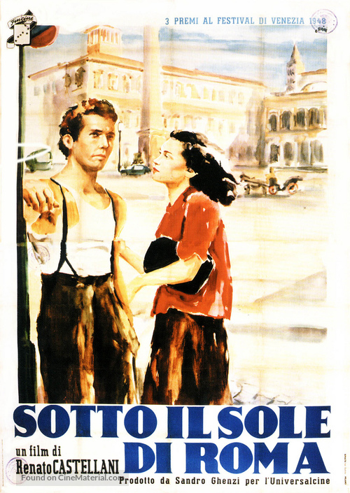 Sotto il sole di Roma - Italian Movie Poster