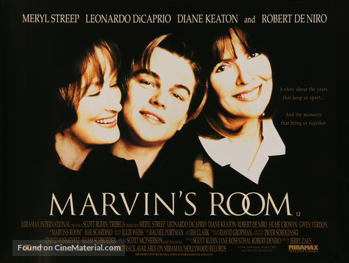 Marvin&#039;s Room - British Movie Poster