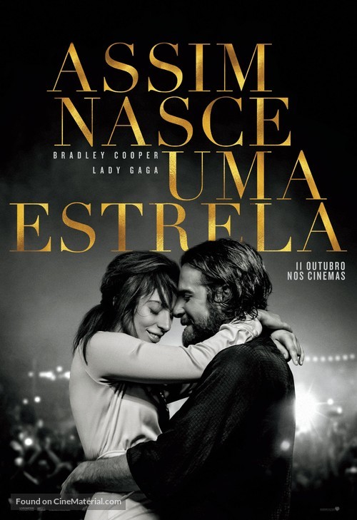 A Star Is Born - Portuguese Movie Poster