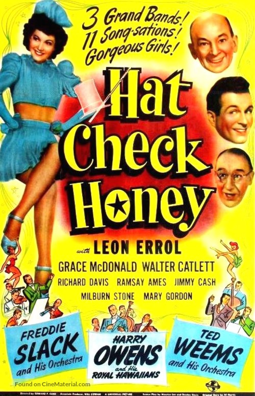 Hat Check Honey - Movie Poster