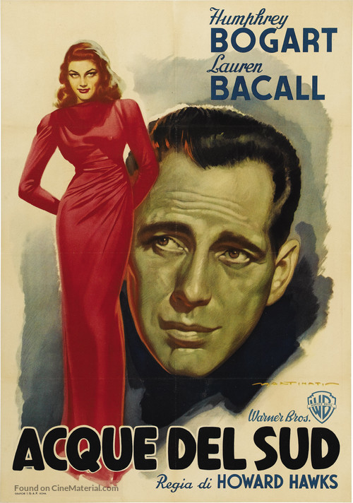 To Have and Have Not - Italian Movie Poster