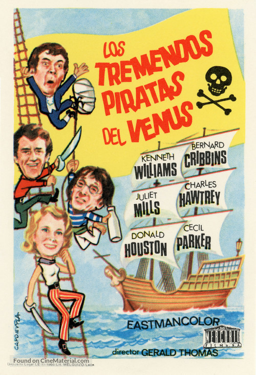 Carry on Jack - Spanish Movie Poster