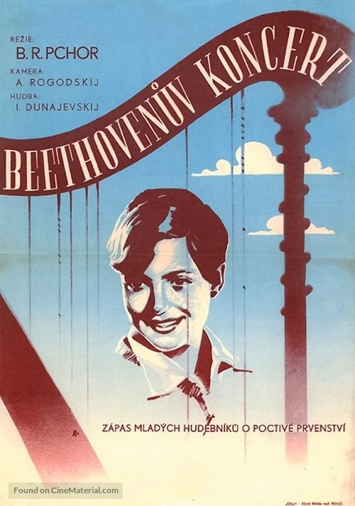 Kontsert Bethovena - Czech Movie Poster