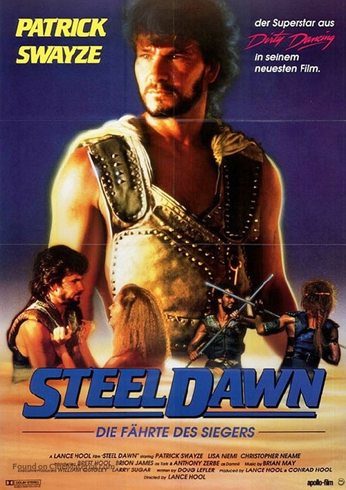 Steel Dawn - German Movie Poster