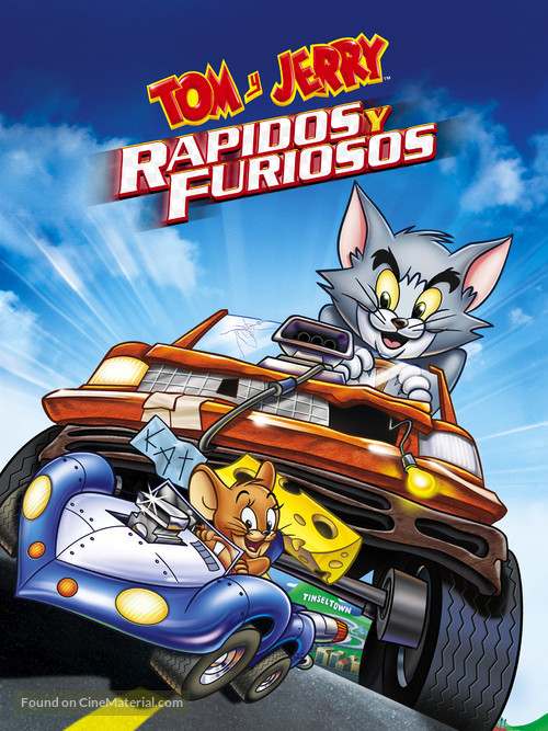 Tom and Jerry: The Fast and the Furry - Spanish Movie Cover