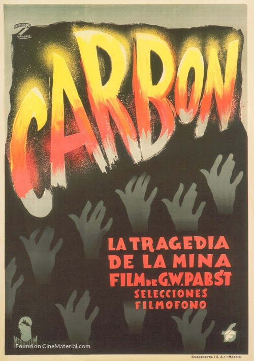 Kameradschaft - Spanish Movie Poster