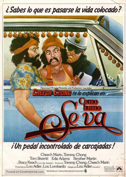 Up in Smoke - Spanish Movie Poster