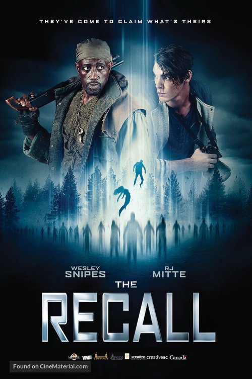 The Recall - Canadian DVD movie cover