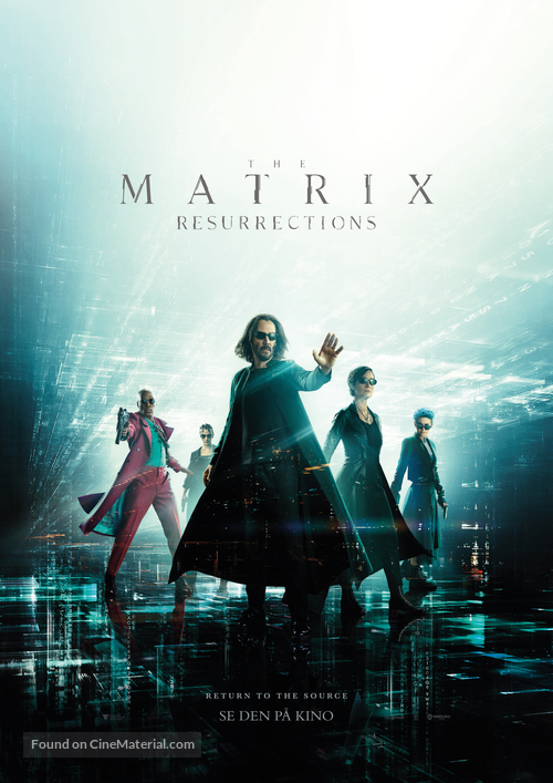 The Matrix Resurrections - Norwegian Movie Poster