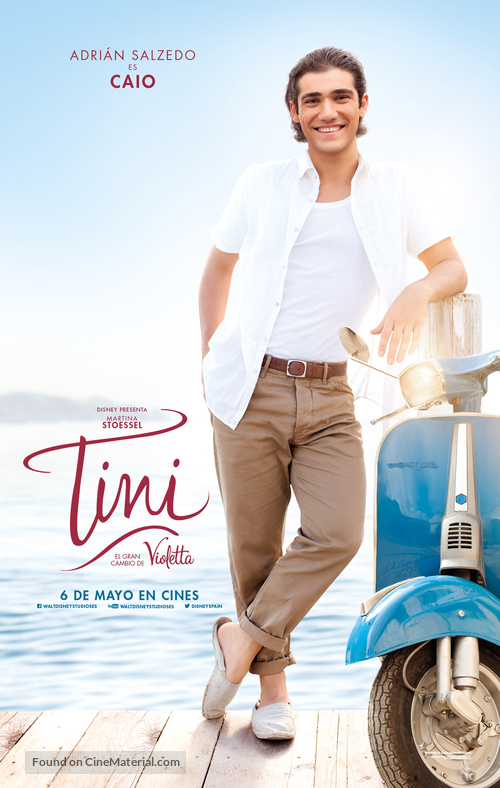 Tini: El gran cambio de Violetta - Spanish Movie Poster