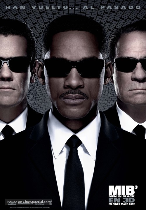Men in Black 3 - Spanish Movie Poster