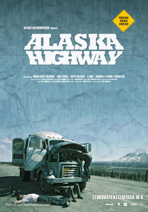 Alcan Highway - Finnish Movie Poster