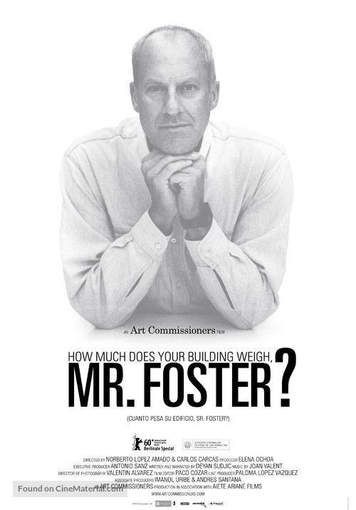 How Much Does Your Building Weigh, Mr Foster? - Spanish Movie Poster