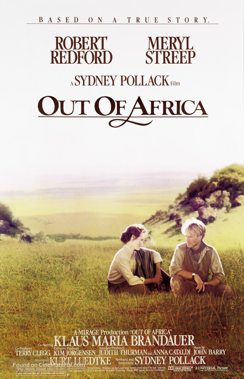 Out of Africa - Movie Poster