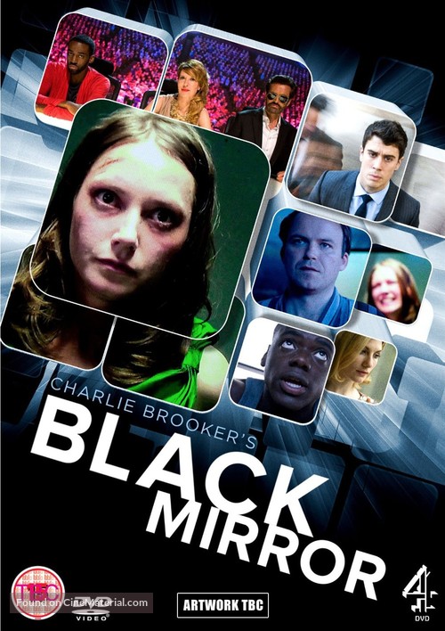 &quot;Black Mirror&quot; - British DVD movie cover