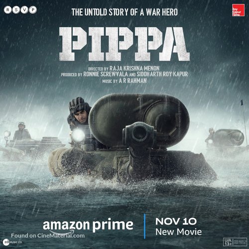 Pippa - Indian Movie Poster