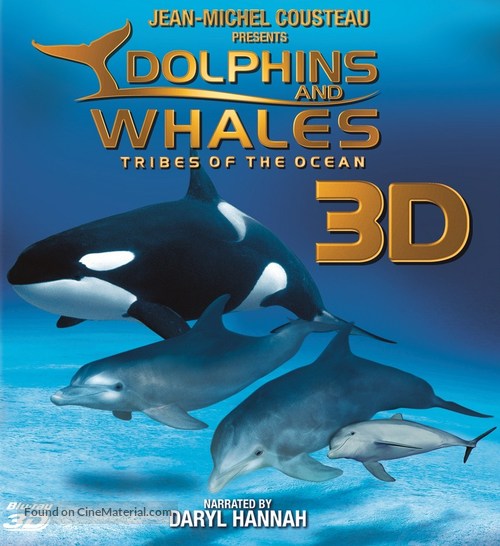 Dolphins and Whales 3D: Tribes of the Ocean - Blu-Ray movie cover