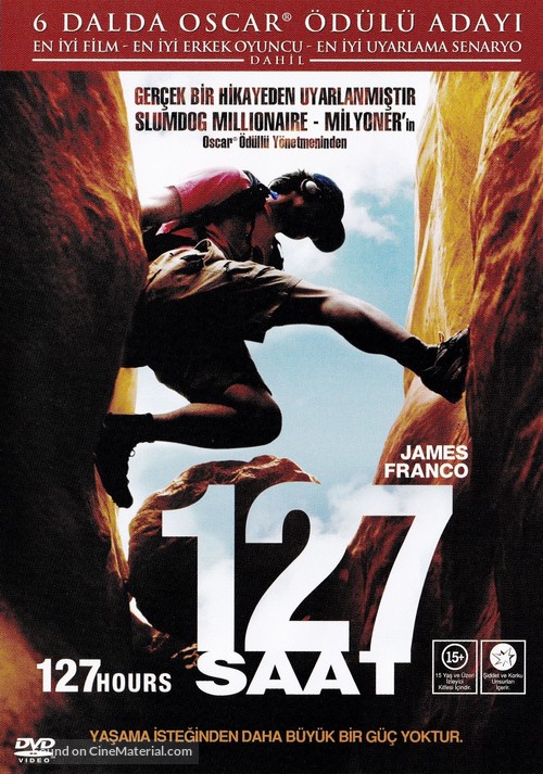 127 Hours - Turkish DVD movie cover