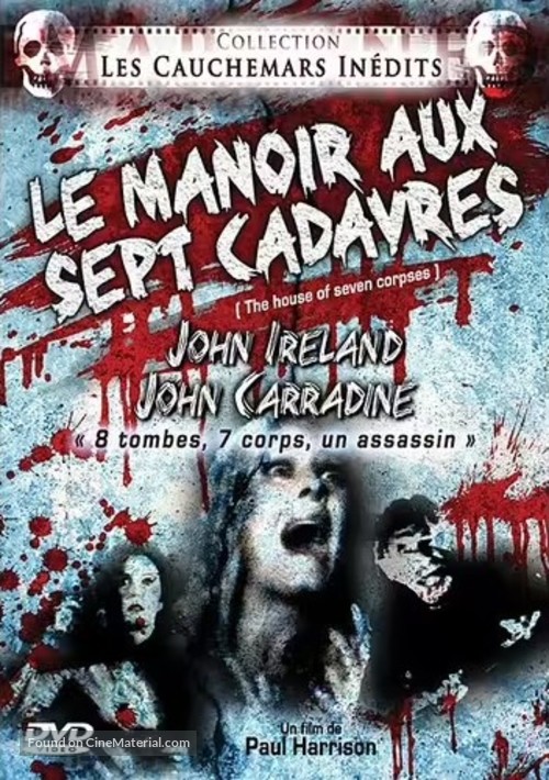 The House of Seven Corpses - French Movie Cover