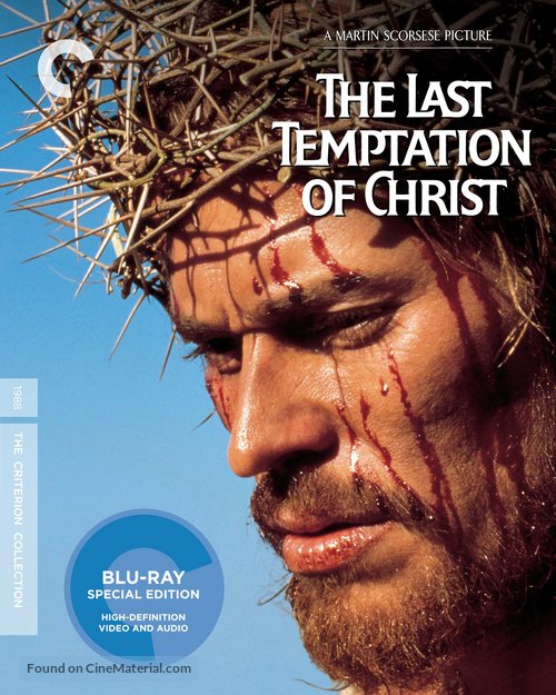 The Last Temptation of Christ - Blu-Ray movie cover