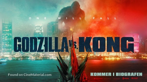 Godzilla vs. Kong - Danish Movie Poster