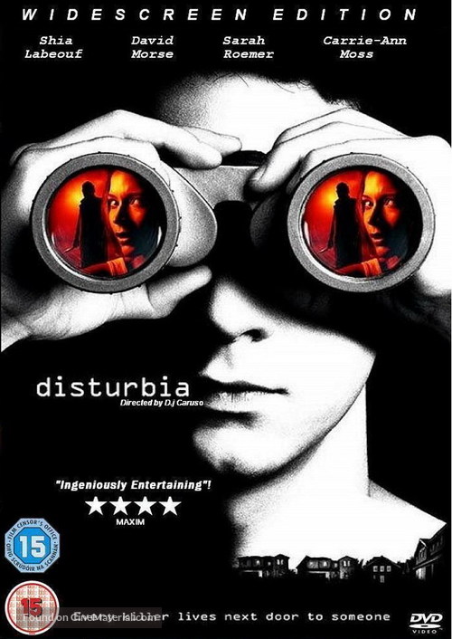 Disturbia - DVD movie cover