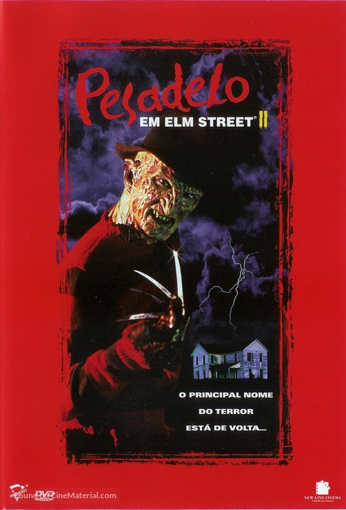 A Nightmare On Elm Street Part 2: Freddy&#039;s Revenge - Portuguese Movie Cover