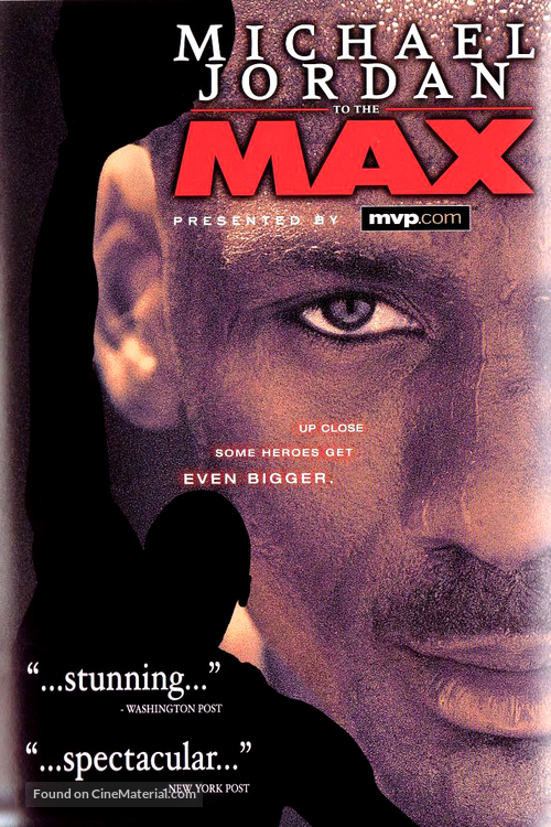 Michael Jordan to the Max - DVD movie cover