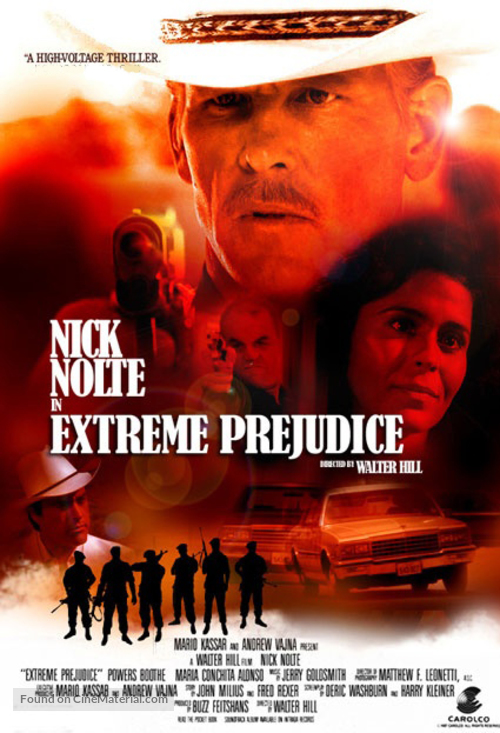 Extreme Prejudice - French Movie Poster