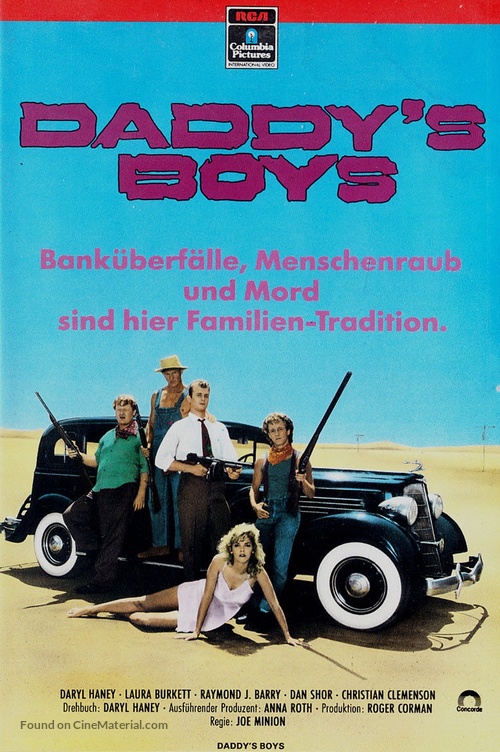 Daddy&#039;s Boys - German VHS movie cover