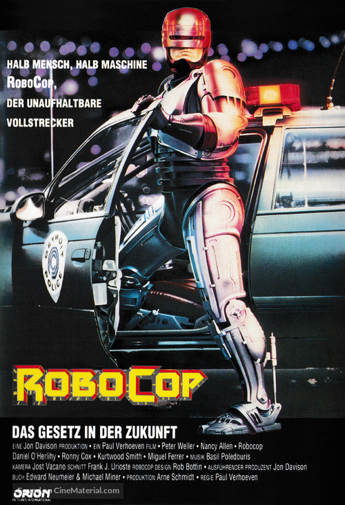 RoboCop - German Movie Cover