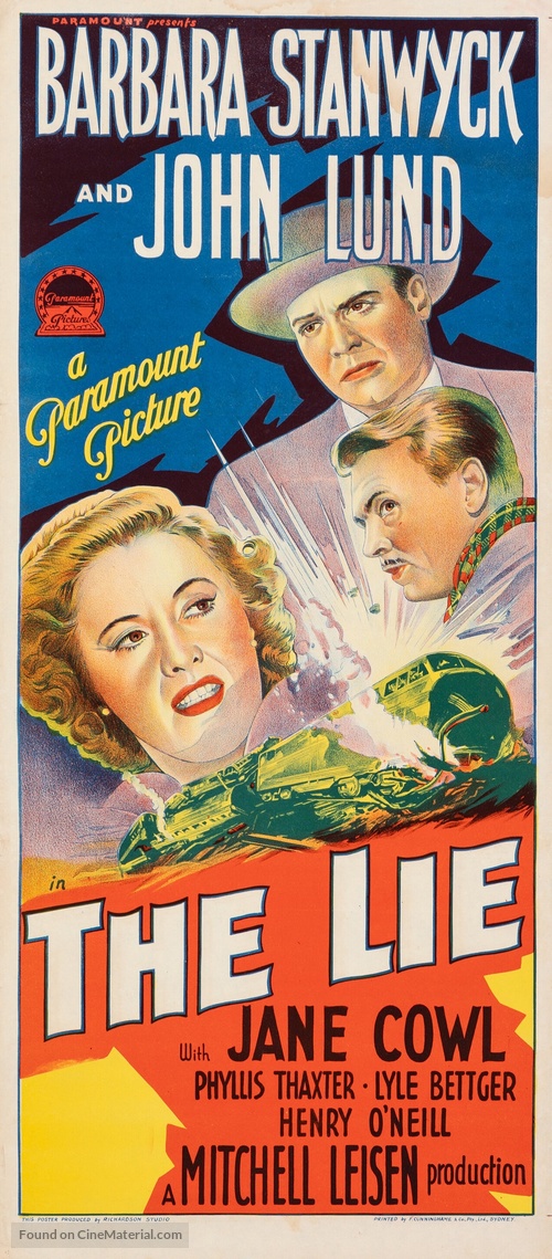 No Man of Her Own - Australian Movie Poster