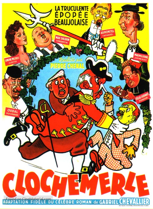 Clochemerle - French Movie Poster