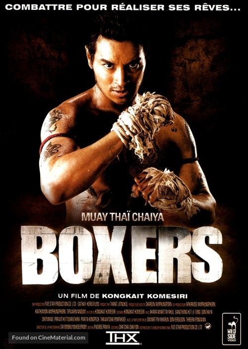 Muay Thai Chaiya - French DVD movie cover