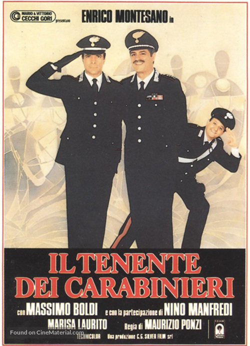 Il tenente dei carabinieri - Italian Theatrical movie poster