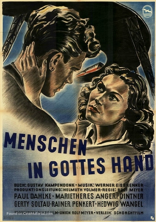 Menschen in Gottes Hand - German Movie Poster