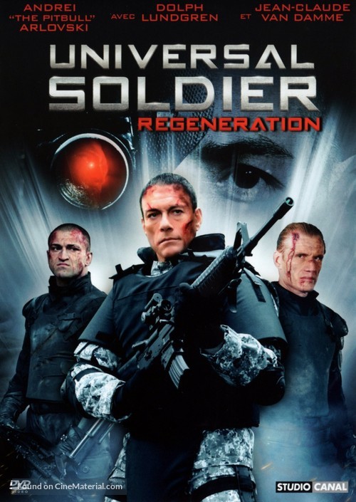 Universal Soldier: Regeneration - French DVD movie cover